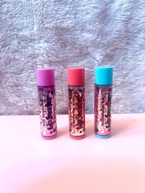 Vintage Bonne bell holiday foil lip smackers